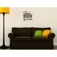 thumbnail image 1 of Custom Wall Decal Sticker Fish Tremble When They Hear My Name Outdoor Sports Wildlife Men Home Decor 20 x 20", 1 of 1