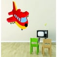 thumbnail image 1 of Custom Wall Decal Sticker : Flying Airplane 16x24 Inches, 1 of 1