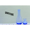 thumbnail image 1 of Custom Wall Decal Sticker : Gratitude Quote Home Decor 20x40", 1 of 1