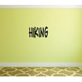 thumbnail image 1 of Custom Wall Decal Sticker : Hiking Quote Home Decor 16x40", 1 of 1