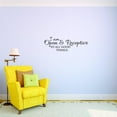 thumbnail image 1 of Custom Wall Decal Sticker I Am Open & Receptive To All Good Things. Inspirational Life Quote - Self Esteem Home Decor 16 x 40", 1 of 1