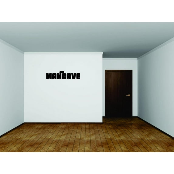 Custom Wall Decal Sticker Man Cave Text Lettering Quote Home Decor :8 X20"