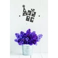 thumbnail image 1 of Custom Wall Decal Sticker - Party Hat And Gift Celebration Home Decor Picture Art 30x30 Inches, 1 of 1