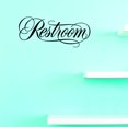 thumbnail image 1 of Custom Wall Decal Sticker : Restroom Home Decor 14x28", 1 of 1