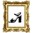 thumbnail image 1 of Custom Wall Decal Sticker - Shoe Heel Fashion Home Decor 12x12", 1 of 1