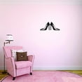 thumbnail image 1 of Custom Wall Decal Sticker Shoe Symbol Home Decor 8 x 20", 1 of 1