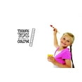 thumbnail image 1 of Custom Wall Decal Sticker : Thank You For Helping Me Grow Daycare Preschool School Kids Playroom Boy Girl Home Decor 18x18", 1 of 1