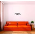 thumbnail image 1 of Custom Wall Decal Sticker - Two Hearts Become One Love Life Wedding Quote Home Decor Picture Art 12x30 Inches, 1 of 1