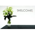 thumbnail image 1 of Custom Wall Decal Sticker - Welcome Text Lettering Sign Quote Home Decor 10x40", 1 of 1