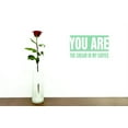 thumbnail image 1 of Custom Wall Decal Sticker - You Are The Cream In My Coffee Love Life Kitchen Food Quote Home Decor 24x48", 1 of 1
