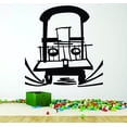 thumbnail image 1 of Custom Wall Decal Train On Railroad Tracks Peel & Stick Sticker Vinyl Wall Decal 20x20 Inches, 1 of 1