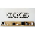 thumbnail image 1 of Custom Wall Decal Vinyl Sticker : Cookies Kitchen Food Picture Art Peel & Stick Mural 8x20 Inches, 1 of 1