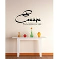 thumbnail image 1 of Custom Wall Decal Vinyl Sticker : Escape From Everyday Life Mural 20x30", 1 of 1