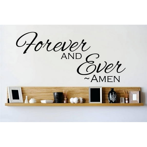 Design with Vinyl Amen Quote Wall Decal