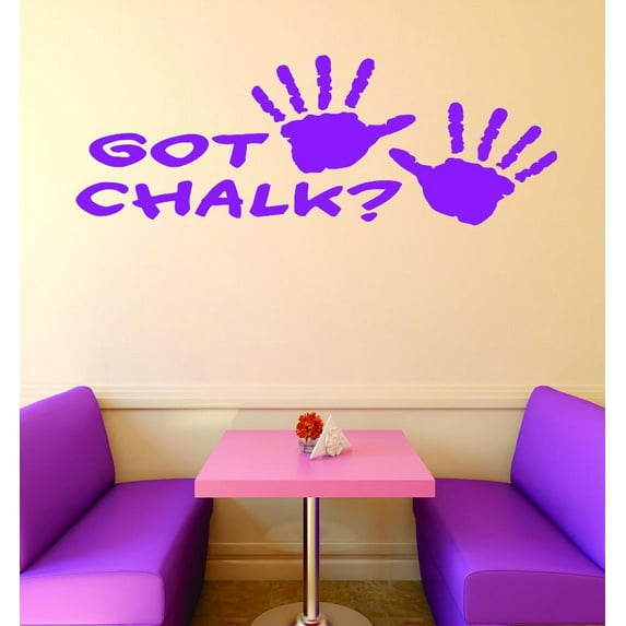 Custom Wall Decal Vinyl Sticker : Got Chalk Gymnastics Sign Teen Girl Bedroom Decoration Home Decor 16x32