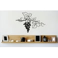 thumbnail image 1 of Custom Wall Decal Vinyl Sticker : Grapes Vine Fruit Kitchen Image Picture Art Peel & Stick Mural 20x30 Inches, 1 of 1