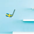 thumbnail image 1 of Custom Wall Decal Vinyl Sticker : Sweden Hockey Puck Stick Regional Team Sport Bedroom Bathroom Living Room Mural : 10 X15" -, 1 of 1