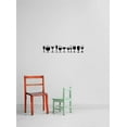 thumbnail image 1 of Custom Wall Decal : wine glass border Wall Sticker : 12 X30" -, 1 of 1
