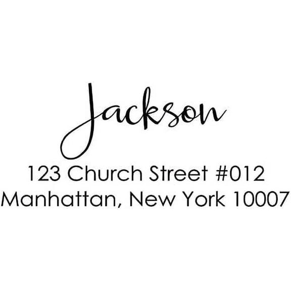 Custom Wedding Stamp Personalized Rubber Stamp Return Address Gift