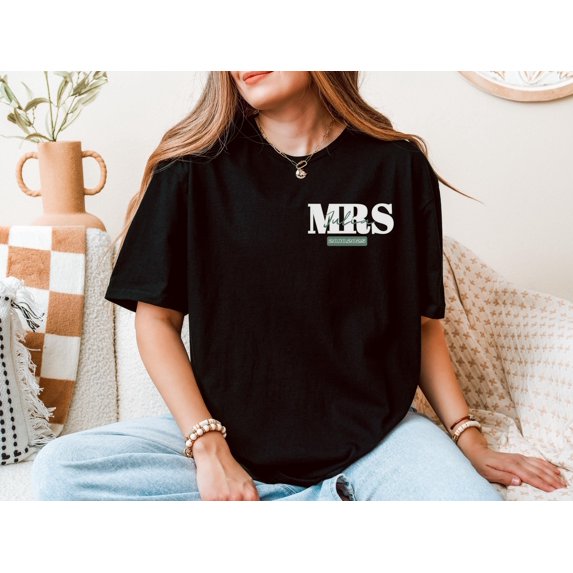 Custom Wifey Shirt \u2013 Wifey Sweatshirt \u2013 Personalized Mrs Shirt \u2013 Custom Mrs Shirt \u2013 Engage Shirts \u2013 Custom Gift Shirt \u2013 Perfect for Wife