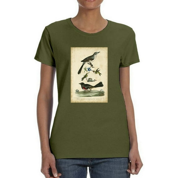 Custom Wilsons Mockingbird. T-Shirt Women -Alexander Wilson Designs, Female 5X-Large