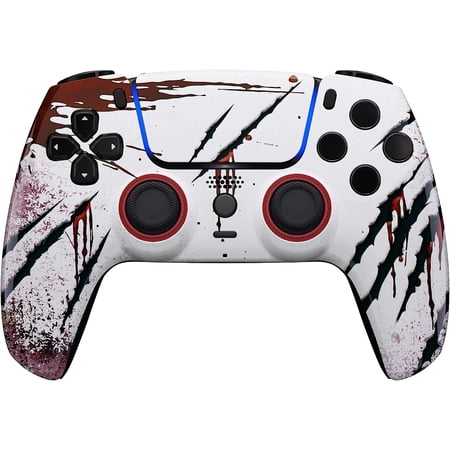 Custom Wireless Controller Compatible with PS5 - Multiple Designs Available (PS5 Slasher)