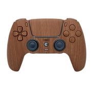 Custom Wireless Controller Compatible with PS5 - Multiple Designs Available Wood & Wood Inserts