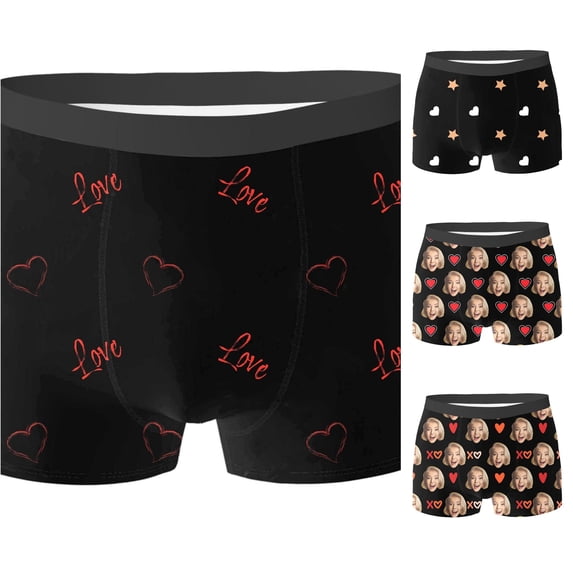 Custom With Face Custom For Men Customized For Boyfriend Custom Underwear
