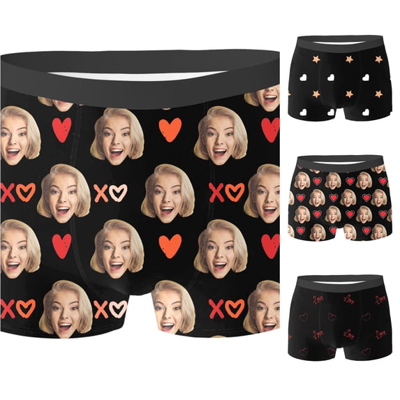 Custom With Face Custom For Men Customized For Boyfriend Custom Underwear