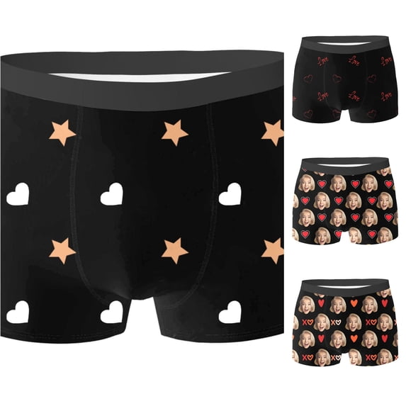 Custom With Face Custom For Men Customized For Boyfriend Custom Underwear