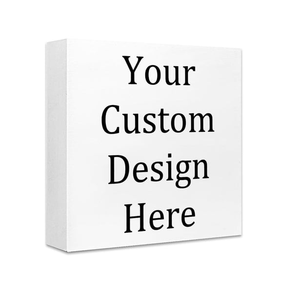 Custom Wood Sign Personalized Photo Text Plaque