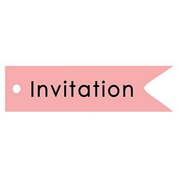 Custom Word Personalized Thin Hand Tag Wedding Party Favor Paper Hang Tag - Colors Available