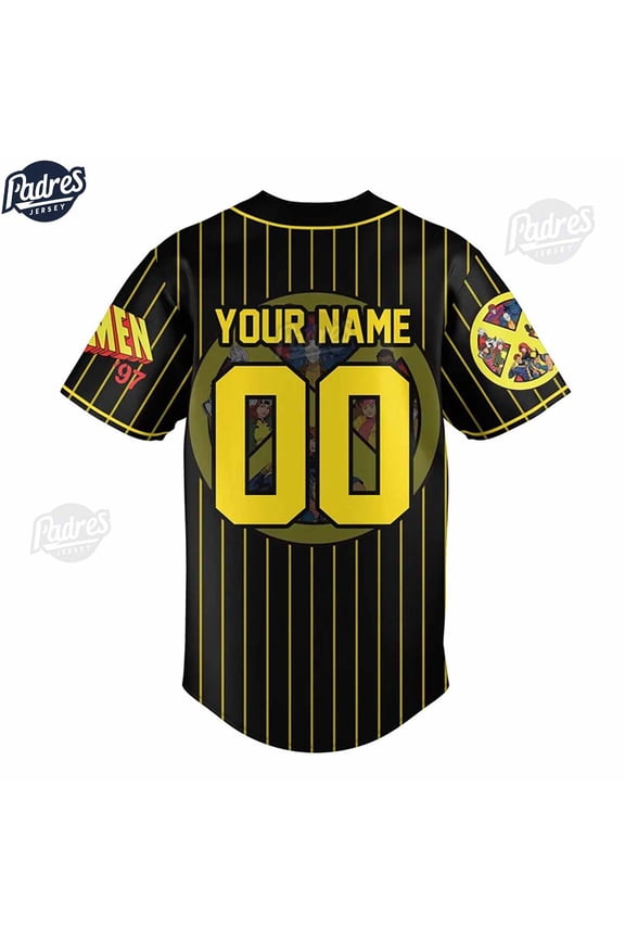 Custom X-Men Xavier Baseball Jersey
