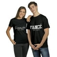 thumbnail image 1 of Custom Year Fiancé Engagement Couple T-shirt - His and Hers Valentine Gift Tshirt, 1 of 5