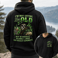 thumbnail image 1 of Custom Year Generation X 1965-1980 I'm Not Saying I'm Old Whiskey Years Skull Cowboy Hoodie Funny Sarcastic Gift, 1 of 5