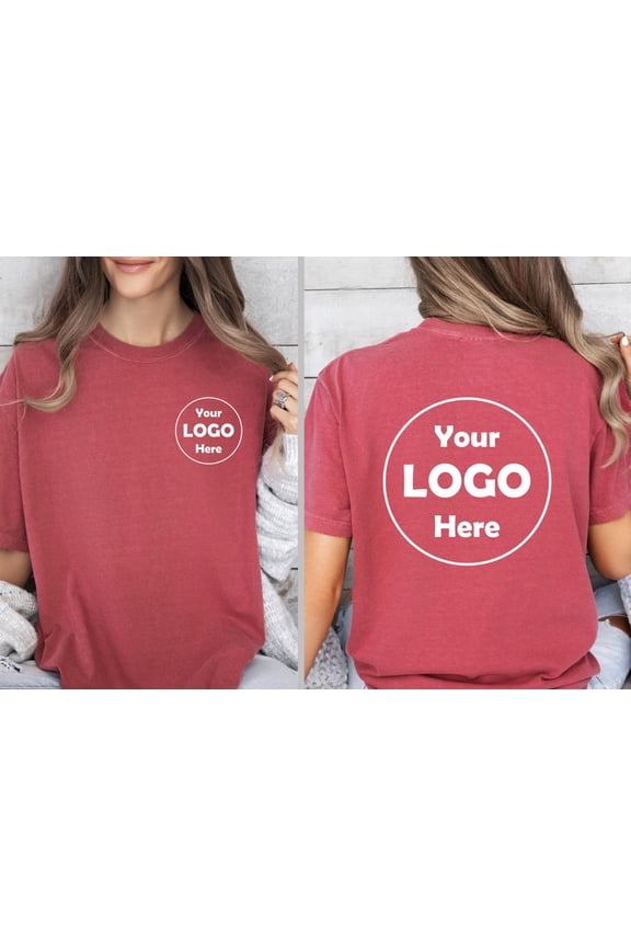 Custom Your Logo Here T Shirt Custom Logo Shirt Logo Shirts Custom Design Tee Team Logo Te