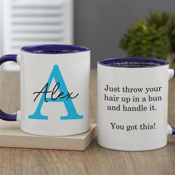 Custom Your Name, Simple Signature Personalized, AURORAVALLEY, 11oz-15oz Mug