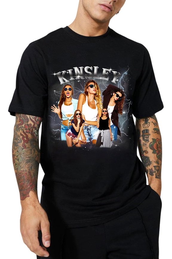 Custom Your Own Bootleg Rap T Shirts for Men, Custom Name Photo Vintage T Shirts, Custom Graphic Tee