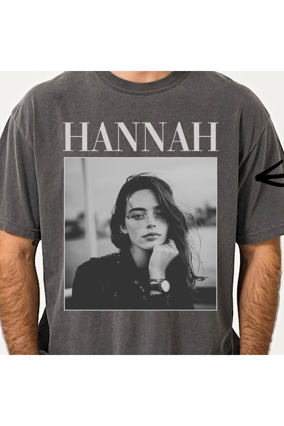 Custom Your Photo Shirt Personalized Picture Tee Girlfriend or Boyfriend Upload Your Own I