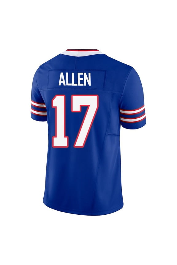 Custom Youth Josh Personalized Throwback Stitched Allen Jersey T Shirt