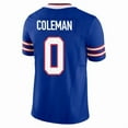 thumbnail image 1 of Custom Youth Keon Personalized Throwback Stitched Coleman Jersey T Shirt, 1 of 2