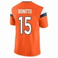 thumbnail image 1 of Custom Youth Nik Personalized Throwback Stitched Bonitto Jersey T Shirt, 1 of 2