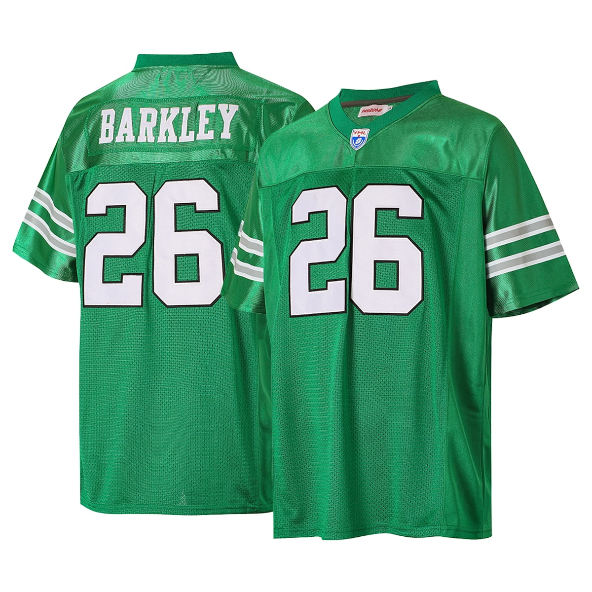 Custom Youth Saquon Personalized Throwback Stitched Barkley Jersey T ...