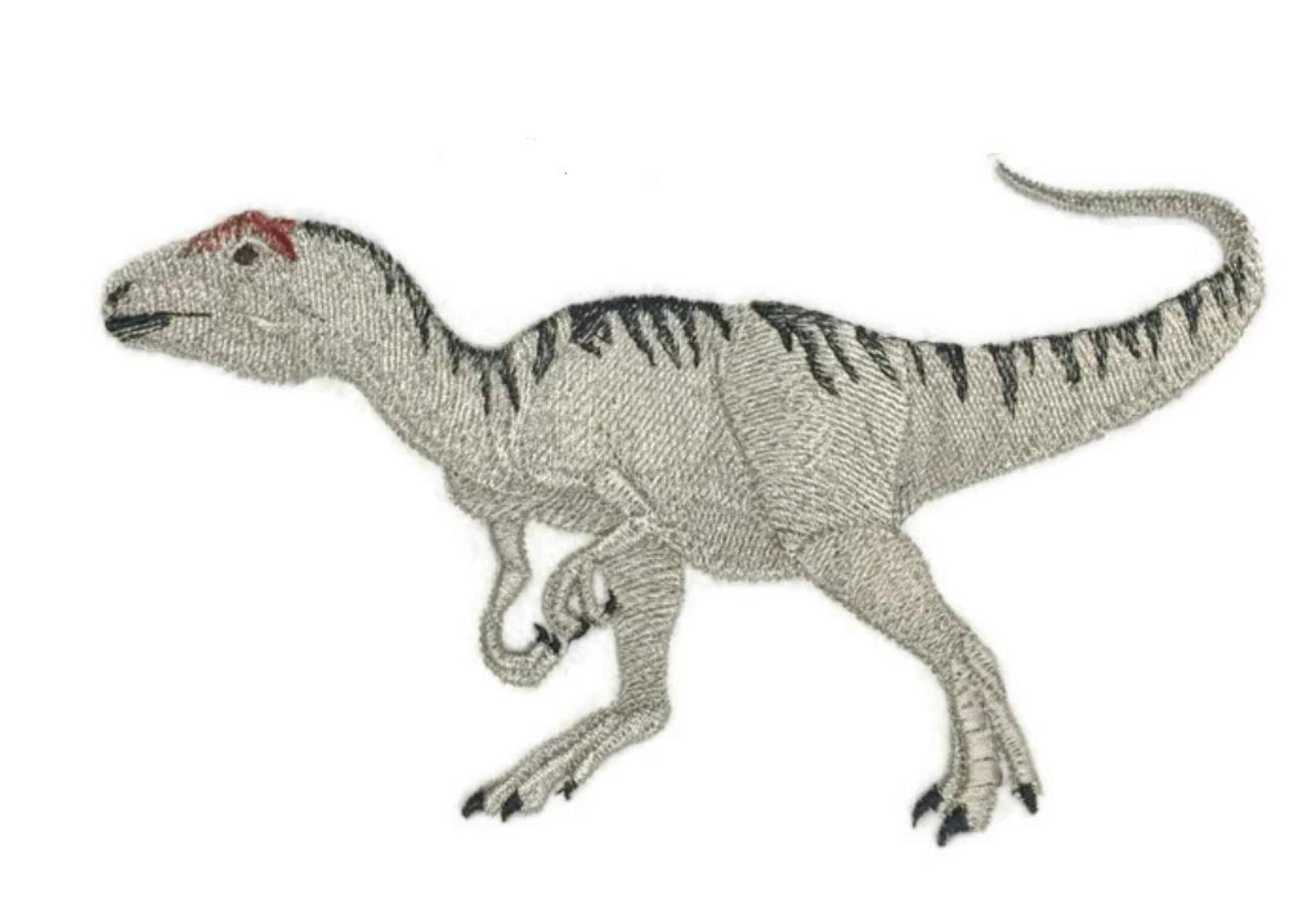 Custom and Unique Dinosaurs [Allosaurus ]{ Embroidered Iron on/Sew Patch 6.85"4.3"]
