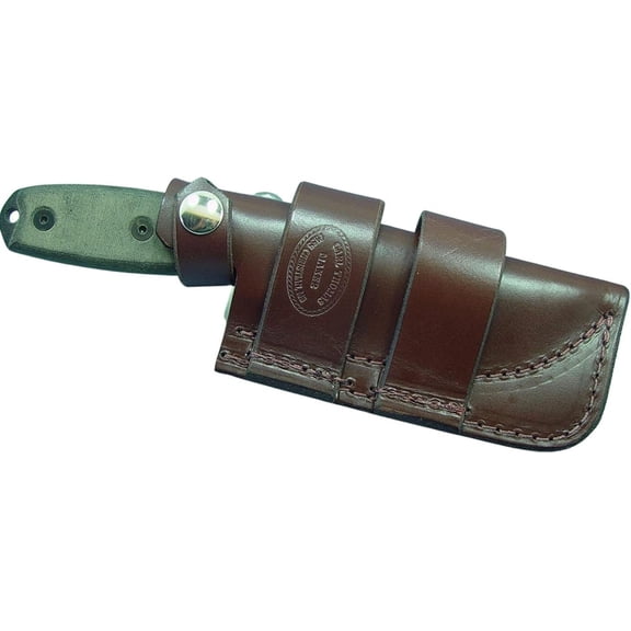 Custom cross draw sheath for ESEE 4 knife are rat 4 knife.