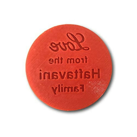 Custom family name love note stamper- Fast Shipping - Sharp Edges - Exceptional Quality