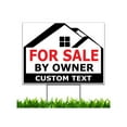 thumbnail image 1 of Custom for Sale by Owner, Yard Sign, 36 x 24 inches, v2, 1 of 7