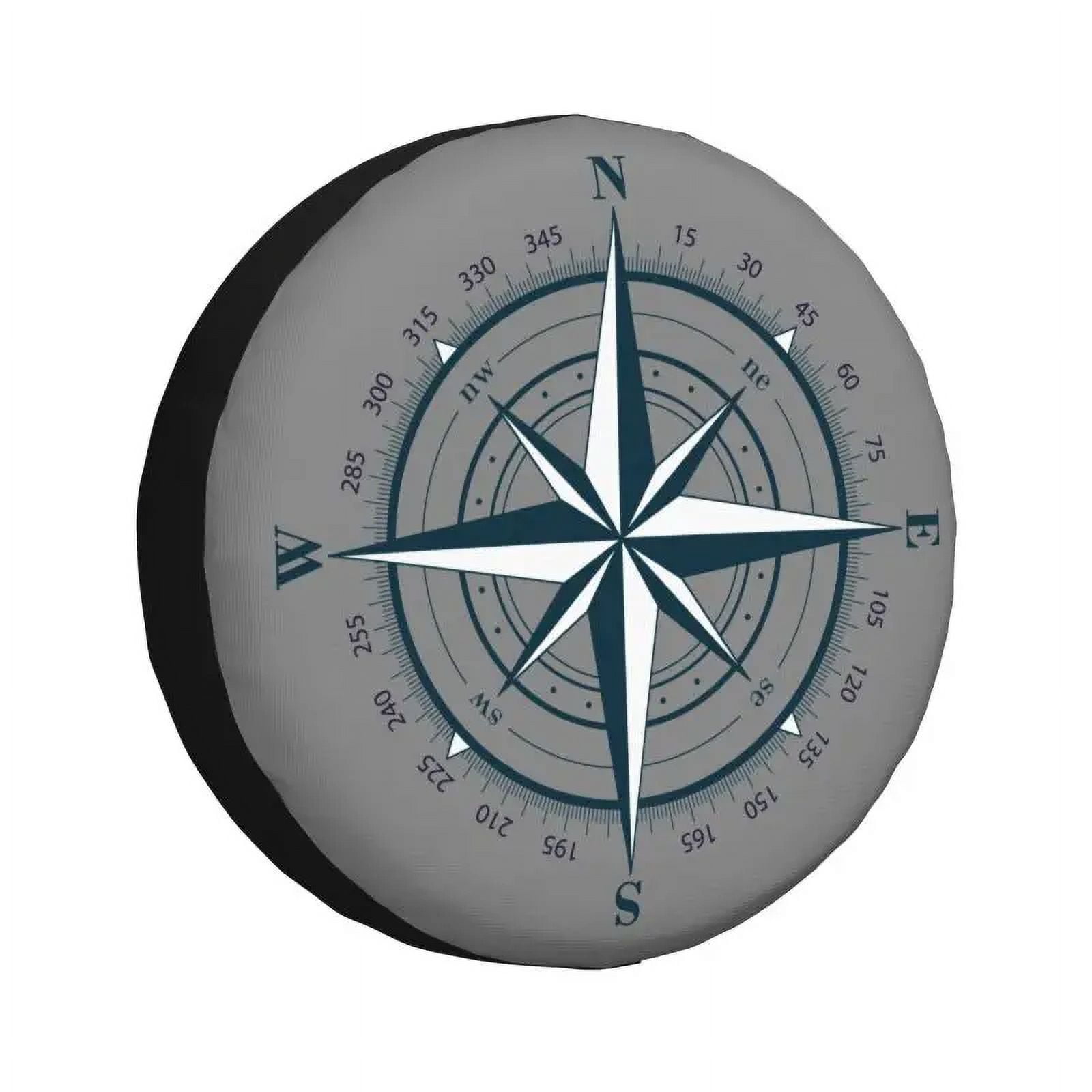 Custom l Adventure Mountain Compass Tire Cover 4WD 4x4 RV Spare Wheel ...