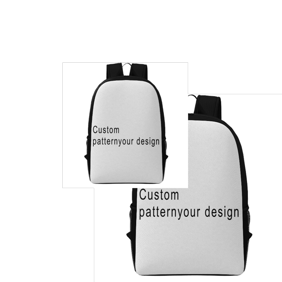 Custom patern your design Print Pattern 3D Print  adolescent backpack Bags Laptop