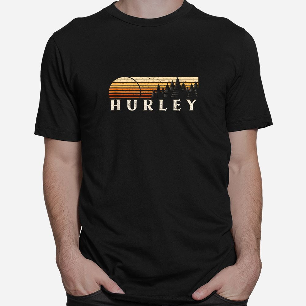 Custom tShirt beautiful, Hurley VA Evergreen Sunset Eighties Shirt